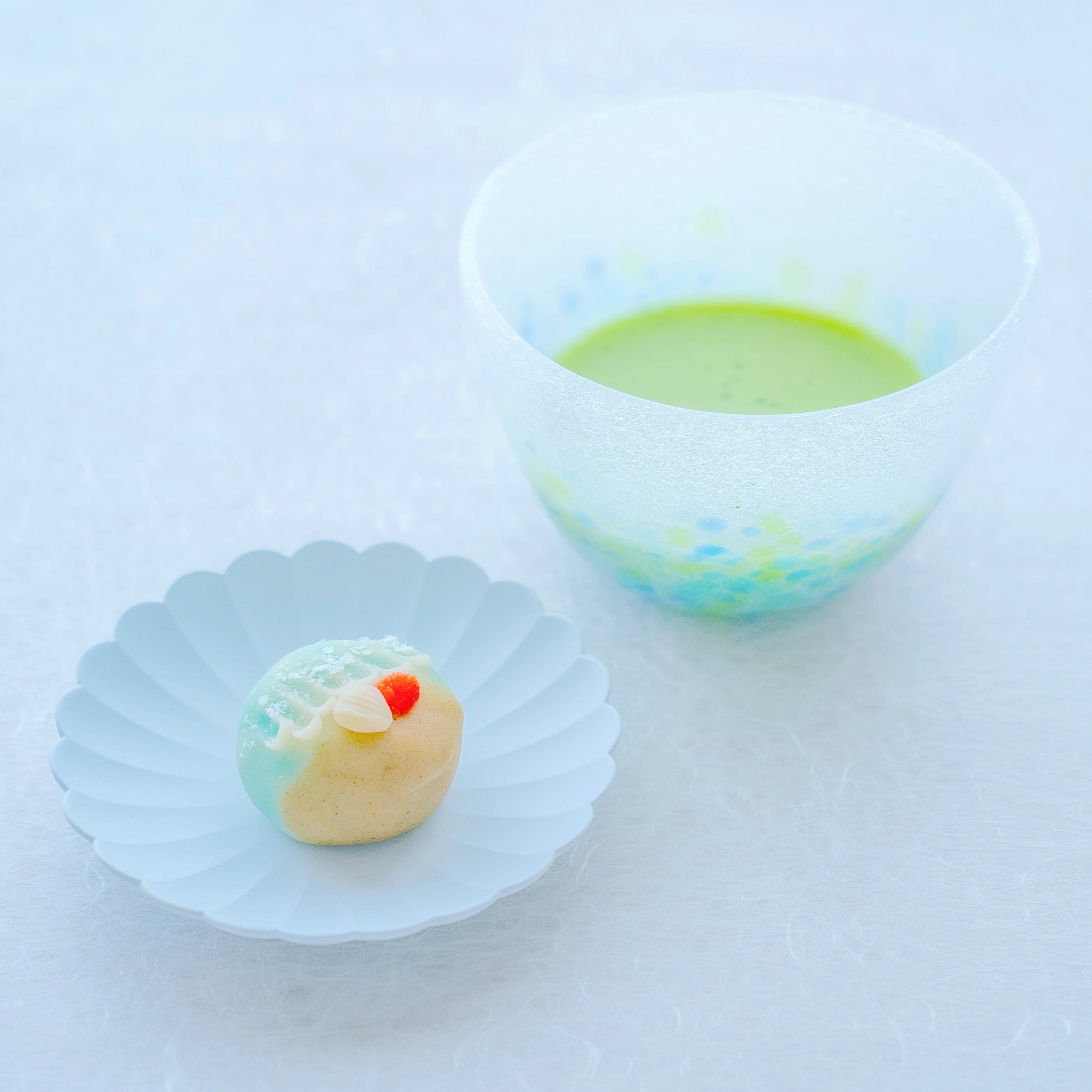 季節のお茶とお菓子のセット